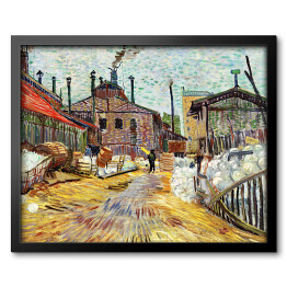 Obraz w ramie Vincent van Gogh "Fabryka" - reprodukcja
