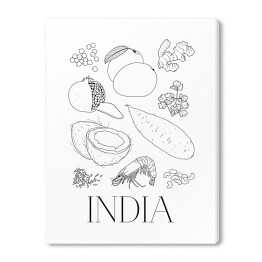 Obraz na płótnie Kuchnie świata - kuchnia indyjska