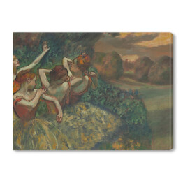Edgar Degas "Czterech tancerzy" - reprodukcja