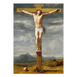 Plakat Jezus na Krzyżu Eustache Le Sueur Reprodukcja obrazu