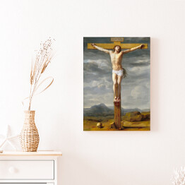 Obraz klasyczny Jezus na Krzyżu Eustache Le Sueur Reprodukcja obrazu