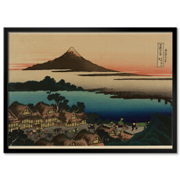 Obraz klasyczny Hokusai Katsushika. Świt w Isawa w prowincji Kai. Reprodukcja