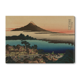 Obraz na płótnie Hokusai Katsushika. Świt w Isawa w prowincji Kai. Reprodukcja