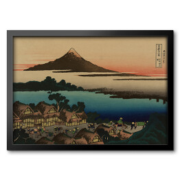 Obraz w ramie Hokusai Katsushika. Świt w Isawa w prowincji Kai. Reprodukcja