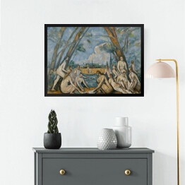 Obraz w ramie Paul Cézanne "Wielkie kąpiące się" - reprodukcja