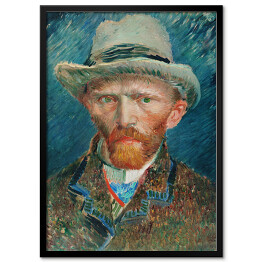 Plakat w ramie Vincent van Gogh Autoportret. Reprodukcja obrazu
