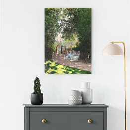 Obraz na płótnie Claude Monet The Parc Monceau Reprodukcja obrazu