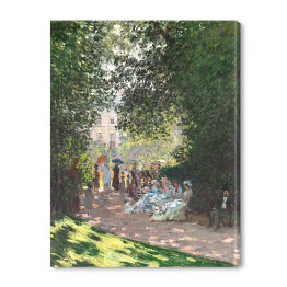 Obraz na płótnie Claude Monet The Parc Monceau Reprodukcja obrazu