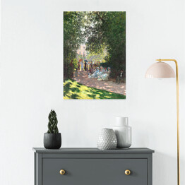 Plakat Claude Monet The Parc Monceau Reprodukcja obrazu
