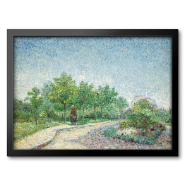 Obraz w ramie Vincent van Gogh Square Saint-Pierre, Paryż. Reprodukcja