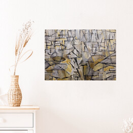 Plakat Piet Mondrian "Tableau IV" - reprodukcja