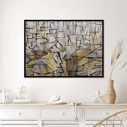 Plakat w ramie Piet Mondrian "Tableau IV" - reprodukcja