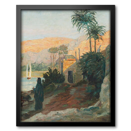 Obraz w ramie Peder Mørk Mønsted Krajobraz z Capri Reprodukcja obrazu