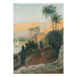 Plakat Peder Mørk Mønsted Krajobraz z Capri Reprodukcja obrazu