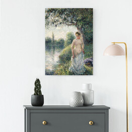 Obraz na płótnie Camille Pissarro Kąpiel. Reprodukcja