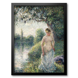 Obraz w ramie Camille Pissarro Kąpiel. Reprodukcja