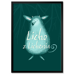 Plakat w ramie Mitologia słowiańska - Licho z Lichenia