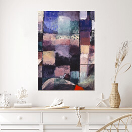 Plakat samoprzylepny Paul Klee About a motif from Hammamet Reprodukcja obrazu