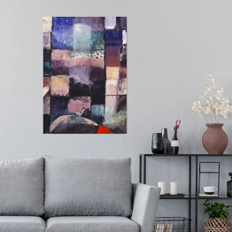 Plakat samoprzylepny Paul Klee About a motif from Hammamet Reprodukcja obrazu
