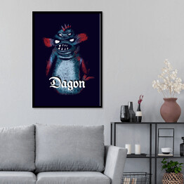 Plakat w ramie Wielcy Przedwieczni, Wielcy Starzy Bogowie - Dagon