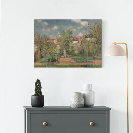Obraz na płótnie Camille Pissarro Ogród w słońcu. Reprodukcja