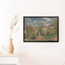 Obraz w ramie Camille Pissarro Ogród w słońcu. Reprodukcja