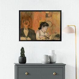Obraz w ramie Edgar Degas "Duet" - reprodukcja