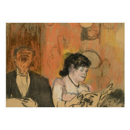 Edgar Degas "Duet" - reprodukcja