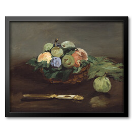 Obraz w ramie Edouard Manet "Kosz z owocami" - reprodukcja