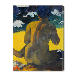 Paul Gauguin "Kobieta przy morzu" - reprodukcja