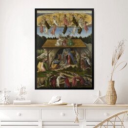 Obraz w ramie Sandro Botticelli Mistyczne narodzenie. Reprodukcja
