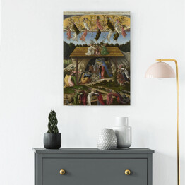 Obraz na płótnie Sandro Botticelli Mistyczne narodzenie. Reprodukcja