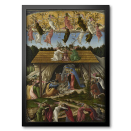 Obraz w ramie Sandro Botticelli Mistyczne narodzenie. Reprodukcja