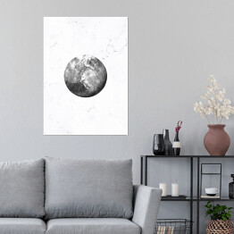 Plakat Szare planety - Pluton