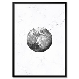 Obraz klasyczny Szare planety - Pluton