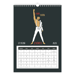 Kalendarz 13-stronicowy Kalendarz z zespołem Queen III