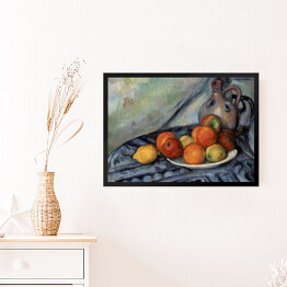 Obraz w ramie Paul Cezanne "Owoce i dzbanek na stole" - reprodukcja
