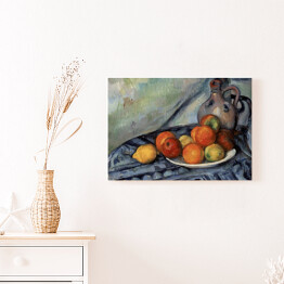 Paul Cezanne "Owoce i dzbanek na stole" - reprodukcja