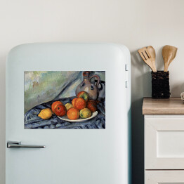 Magnes dekoracyjny Paul Cezanne "Owoce i dzbanek na stole" - reprodukcja