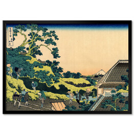 Obraz klasyczny Hokusai Katsushika "The Fuji seen from the Mishima Pass"