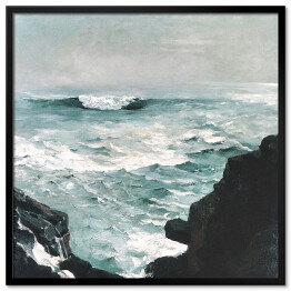 Plakat w ramie Winslow Homer. Cannon Rock. Reprodukcja