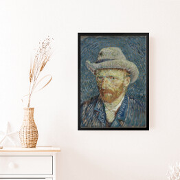 Obraz w ramie Vincent van Gogh "Autoportret" - reprodukcja