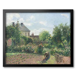 Obraz w ramie Camille Pissarro Ogród Artysty w Eragny. Reprodukcja