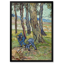 Obraz klasyczny Vincent van Gogh Kopacze. Reprodukcja