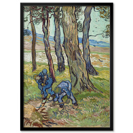 Plakat w ramie Vincent van Gogh Kopacze. Reprodukcja