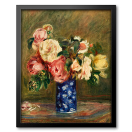 Obraz w ramie Auguste Renoir Bouquet of Roses Bukiet róż Reprodukcja
