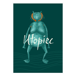 Plakat samoprzylepny Mitologia słowiańska - Utopiec