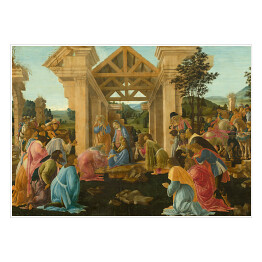 Sandro Botticelli "Pokłon Trzech Króli" - reprodukcja