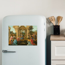 Magnes dekoracyjny Sandro Botticelli "Pokłon Trzech Króli" - reprodukcja