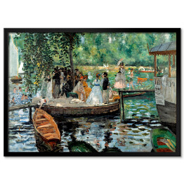 Plakat w ramie Auguste Renoir "Grenouillère" - reprodukcja